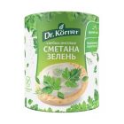 Хлебцы Dr.Korner рисовые со сметаной и зеленью, 80г