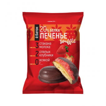Батончик Ёбатон со вкусом клубники, 50г