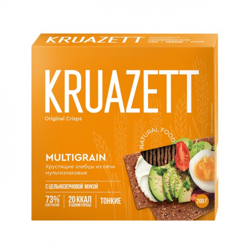 Хлебцы Круазетт тонкие мультизлаковые, 200г