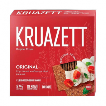 Хлебцы Круазетт тонкие ржаные, 200г