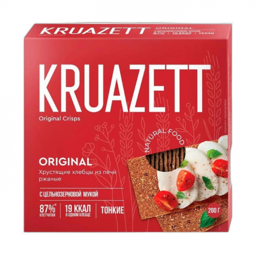 Хлебцы Круазетт тонкие ржаные, 200г