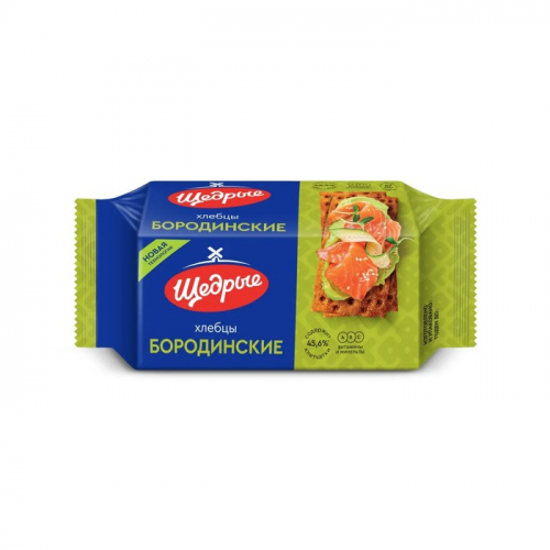 Хлебцы Щедрые бородинские, 100г