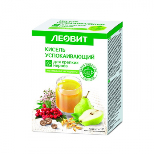 Кисель Успокаивающий Леовит, 20пак, 20г