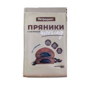 Пряники Петродиет шоколадные на фруктозе со стевией и шоколадной начинкой, 300г