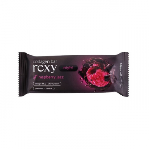 Батончик Протеин Рекс Бьюти коллаген с высоким содержанием белка малиновый, 40г