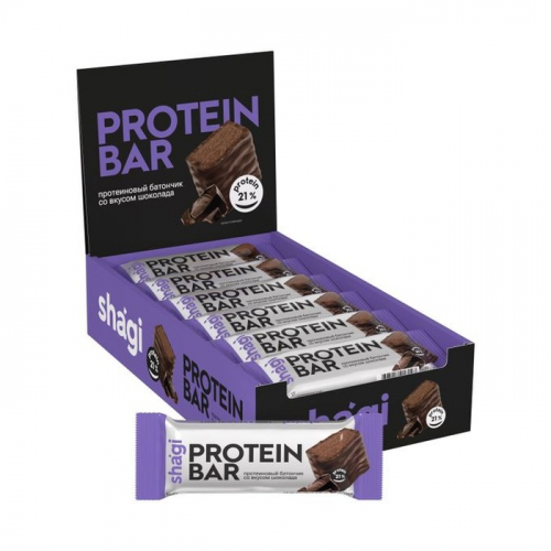 Батончик протеиновый Протеин Рекс Шаги со вкусом шоколада, 40г