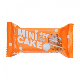 Мини-тортик протеиновый Протеин Рекс морковный тортик, 40г