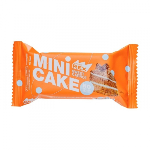 Мини-тортик протеиновый Протеин Рекс морковный тортик, 40г