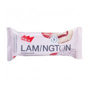 Пирожное протеиновое Ламингтон Протеин Рекс Клубничный, 50г