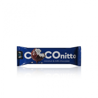 Батончик кокосовый Содж Коконито с ванильно-сливочным кремом без сахара, 40г