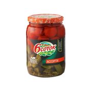 Ассорти Шесть соток Черри и корнишоны, 0.72 л