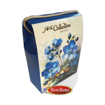 Набор конфет BonBons Арт Колекшн премиум синяя, 180г
