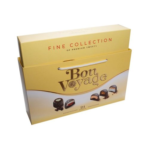 Набор конфет BonBons Бон Вояж премиум бежевая, 370г