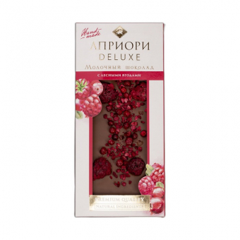 Шоколад Верность качеству Априори молочный ягодный микс, 85г