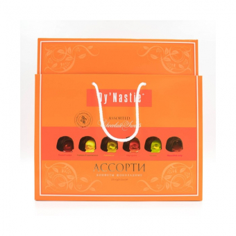 Конфеты Династия Ассорти с фруктами в ликёре, 270г