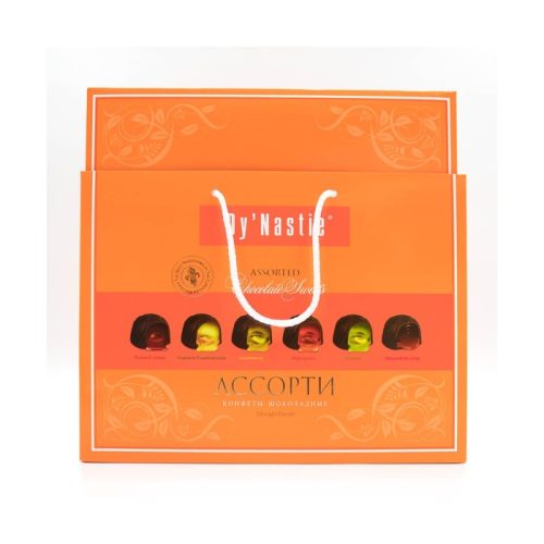 Конфеты Династия Ассорти с фруктами в ликёре, 270г