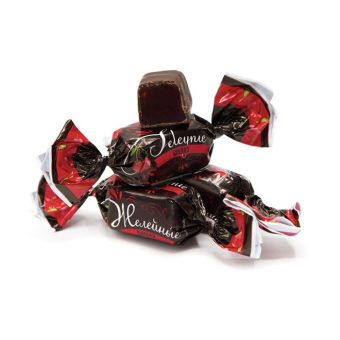 Конфеты КДВ Желейные со вкусом вишни, 500 г