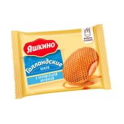 Вафли КДВ Яшкино Голландские с карамельной начинкой, 36 г