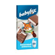 Шоколад КДВ БэбиФокс плитка тонкая, 90 г