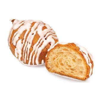 Заварные пышечки КДВ в белой глазури, 2кг