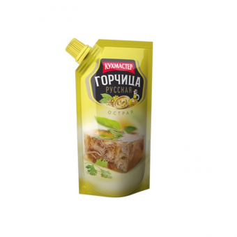 Горчица Кухмастер столовая Русская, 140г