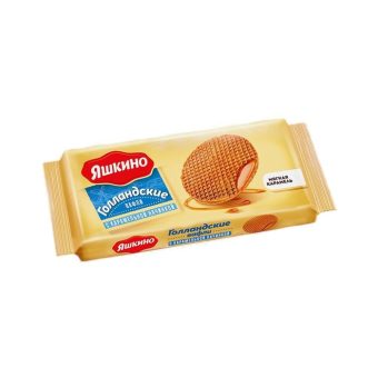 Вафли КИО Голландские со вкусом мангового мусса, 150г