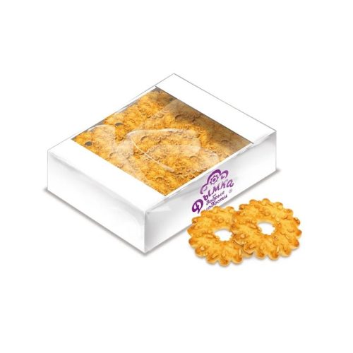 Печенье сдобное КИО Кольцо с орехом, 2,4кг