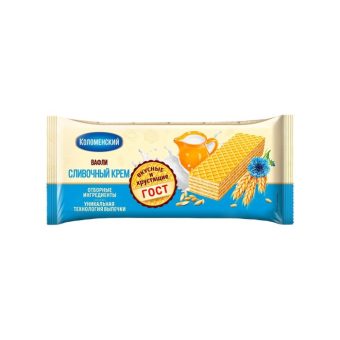 Вафли Коломенское Сливочный крем, 240г