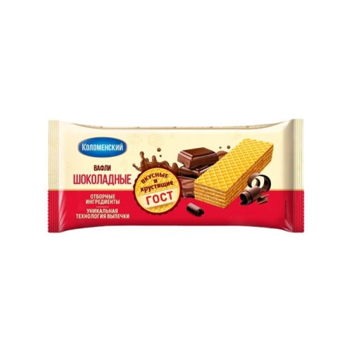 Вафли Коломенское Шоколадные, 240г