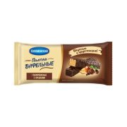 Вафли Коломенское глазированные с орешками, 140г