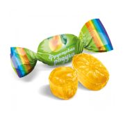 Карамель Конти Фруктовая радуга с начинкой манго, 1000г