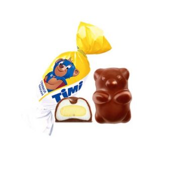 Конфеты Конти Тими сливки-банан, 1000г