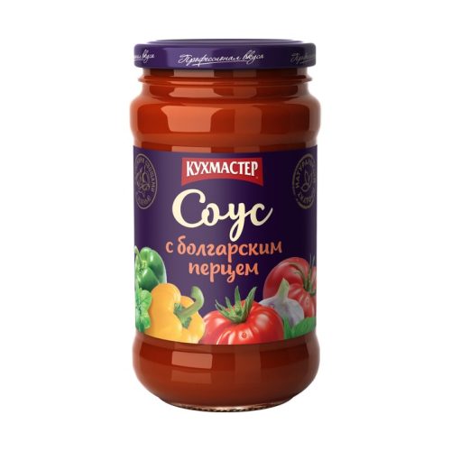 Соус Кухмастер для макарон с болгарским перцем, 400г