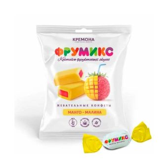 Жевательные конфеты Конфитой Фрумикс манго и малина, 45г