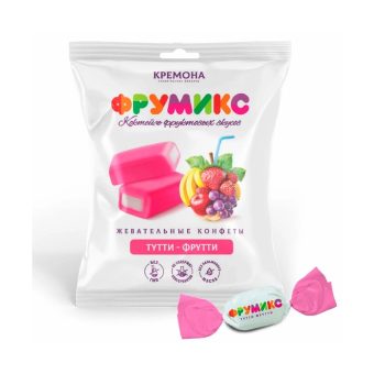 Жевательные конфеты Конфитой Фрумикс тутти фрутти, 45г