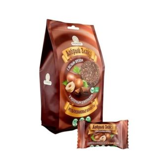 Конфеты Конфитой Добрый злак мультизлаковые с лесным орехом и молочным шоколадом, 2кг