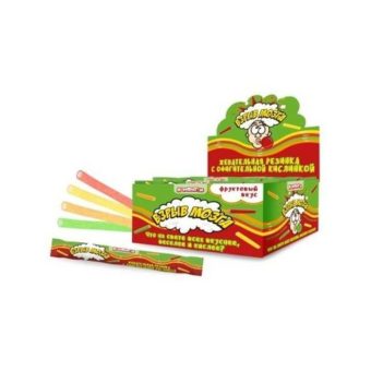 Жевательная резинка Конфитой Взрыв мозга с фруктово-ягодным вкусом, 10г