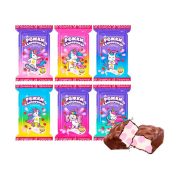 Карамель радужная Конфитой единорожки с сахарной крошкой, 50г