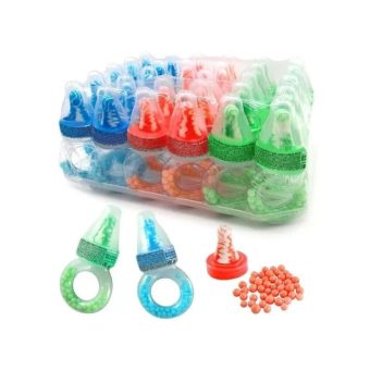 Карамель с драже Конфитой Соска-погремушка, 5г