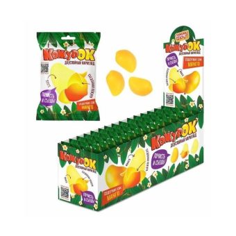 Мармелад Конфитой Гамми Фрут Кожурок двухслойный в виде манго, 20г