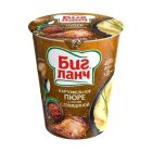 Картофельное пюре быстрого приготовления БигЛанч с соусом с говядиной, 50г