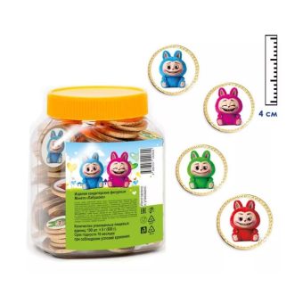 Монеты из кондитерской глазури Конфитой Лабушоко, 6г