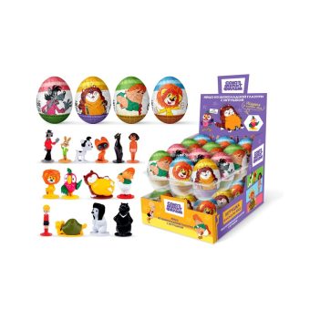 Яйцо из кондитерской глазури Конфитой с игрушкой Союзмультфильм Золотая коллекция, 20г