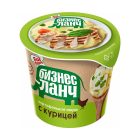 Картофельное пюре быстрого приготовления БизнесЛанч стакан с курицей, 40г
