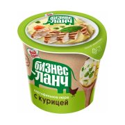 Картофельное пюре быстрого приготовления БизнесЛанч стакан с курицей, 40г