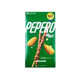 Соломка Лотте Альмонд Пеперо в шоколадной глазури с миндалём, 36г