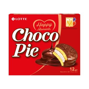 Пирожное Лотте Чоко Пай в шоколадной глазури, 336г