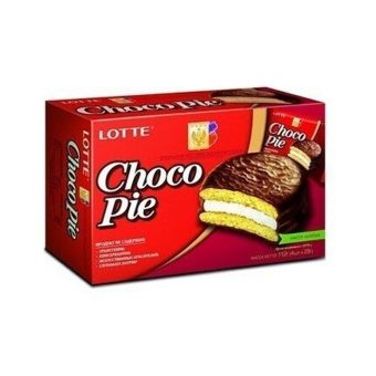 Пирожное Лотте Чоко Пай в шоколадной глазури, 112г