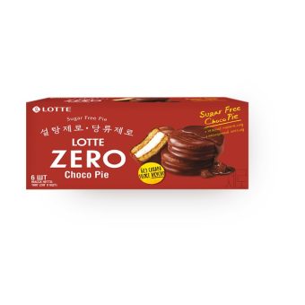 Пирожное Лотте Чоко Пай в шоколадной глазури Зеро, 168г