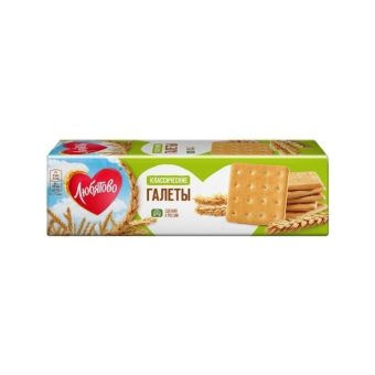 Галеты Любятово Классические, 185г